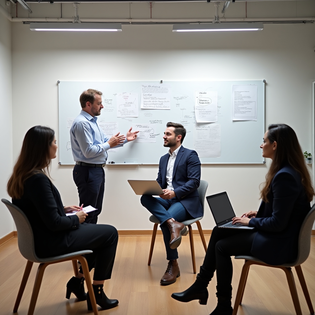 Mentoren-Ausbildung in kleiner Gruppe